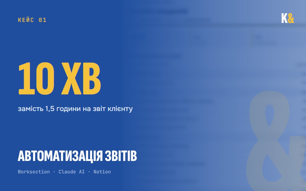 Звіт клієнту за 10 хвилин