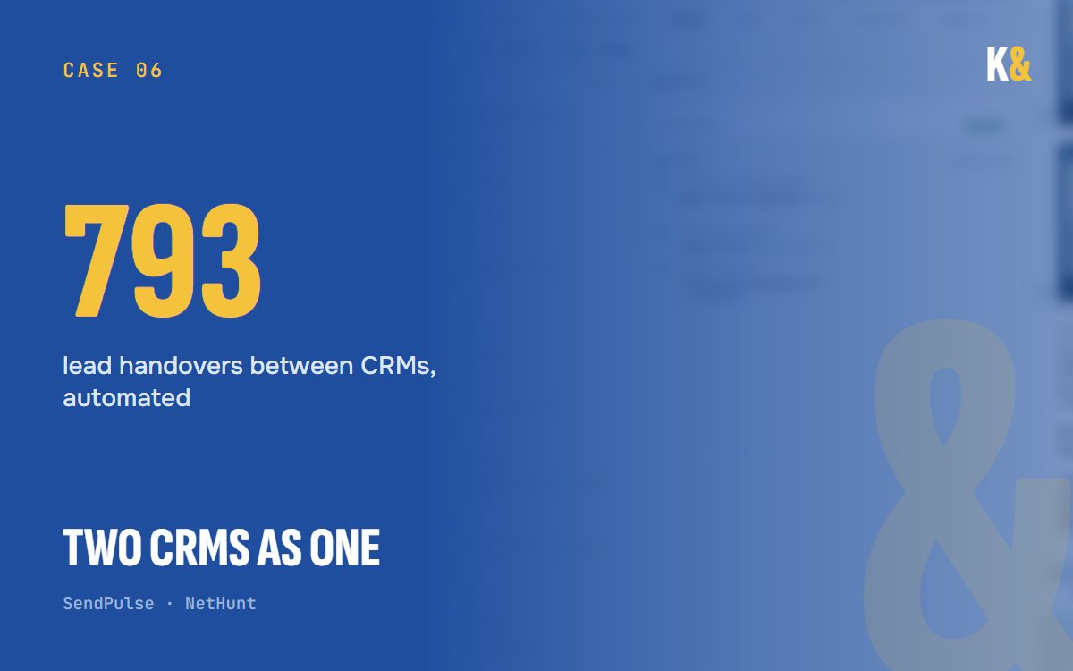 Two CRMs working as one